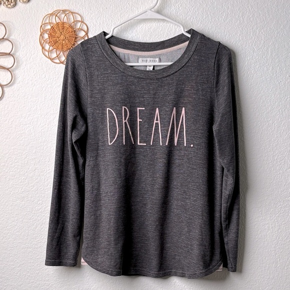 Rae Dunn Gray Knit Dream Top - Picture 1 of 3
